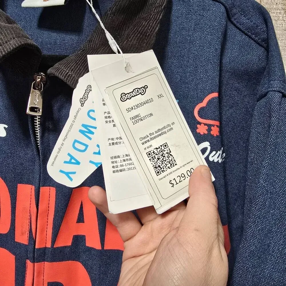Snowday denim jean